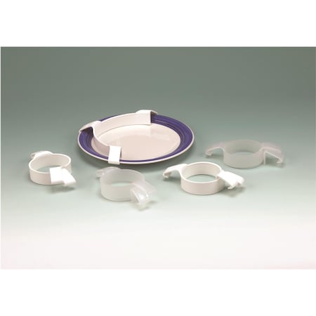 Plastic Food Bumper, White